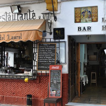 Un restaurante con en pleno centro de Sevilla